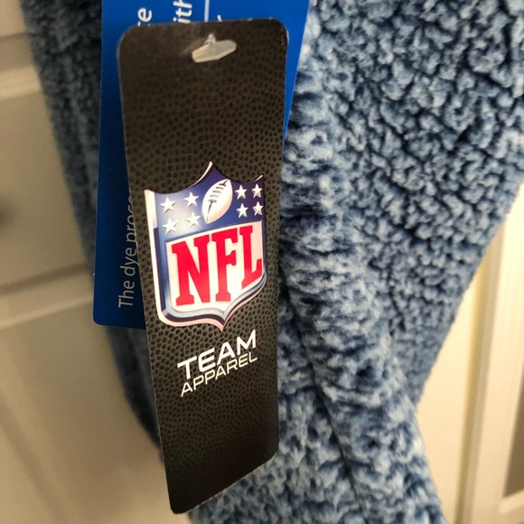 Patriots NFL Sherpa Pull Over Jacket - Picture 6 of 7